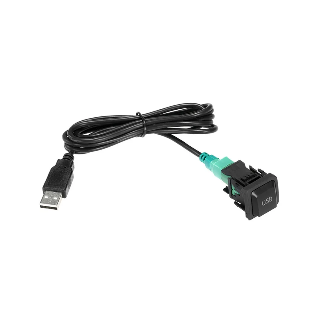 

Car USB Audio CD Player Radio Wire Fast Charging Switch 4Pin Replacement