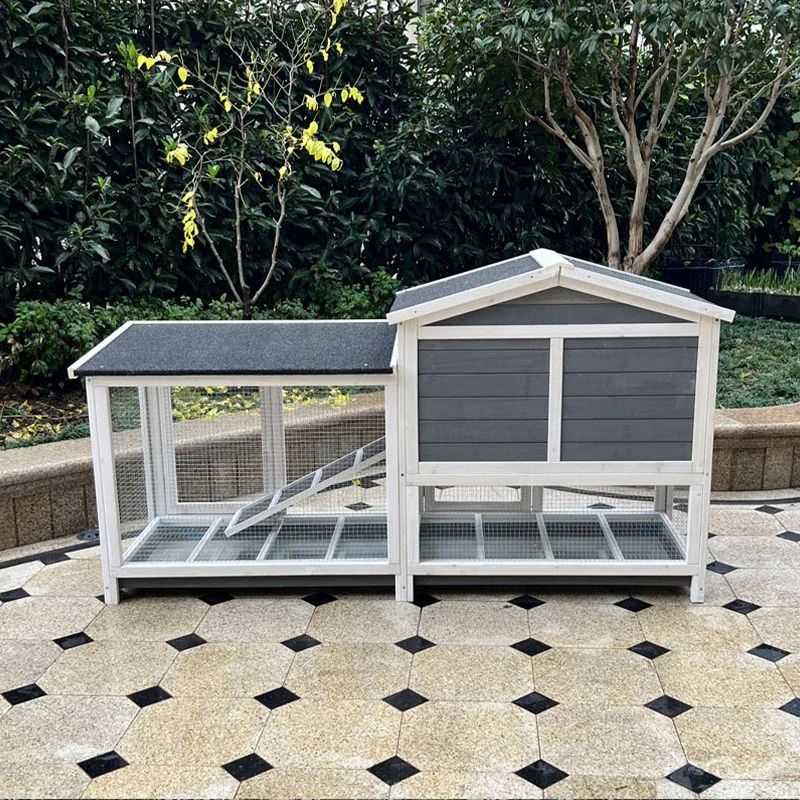 Высококачественный деревянный курятник для 6-х куриных больших уличных хата с