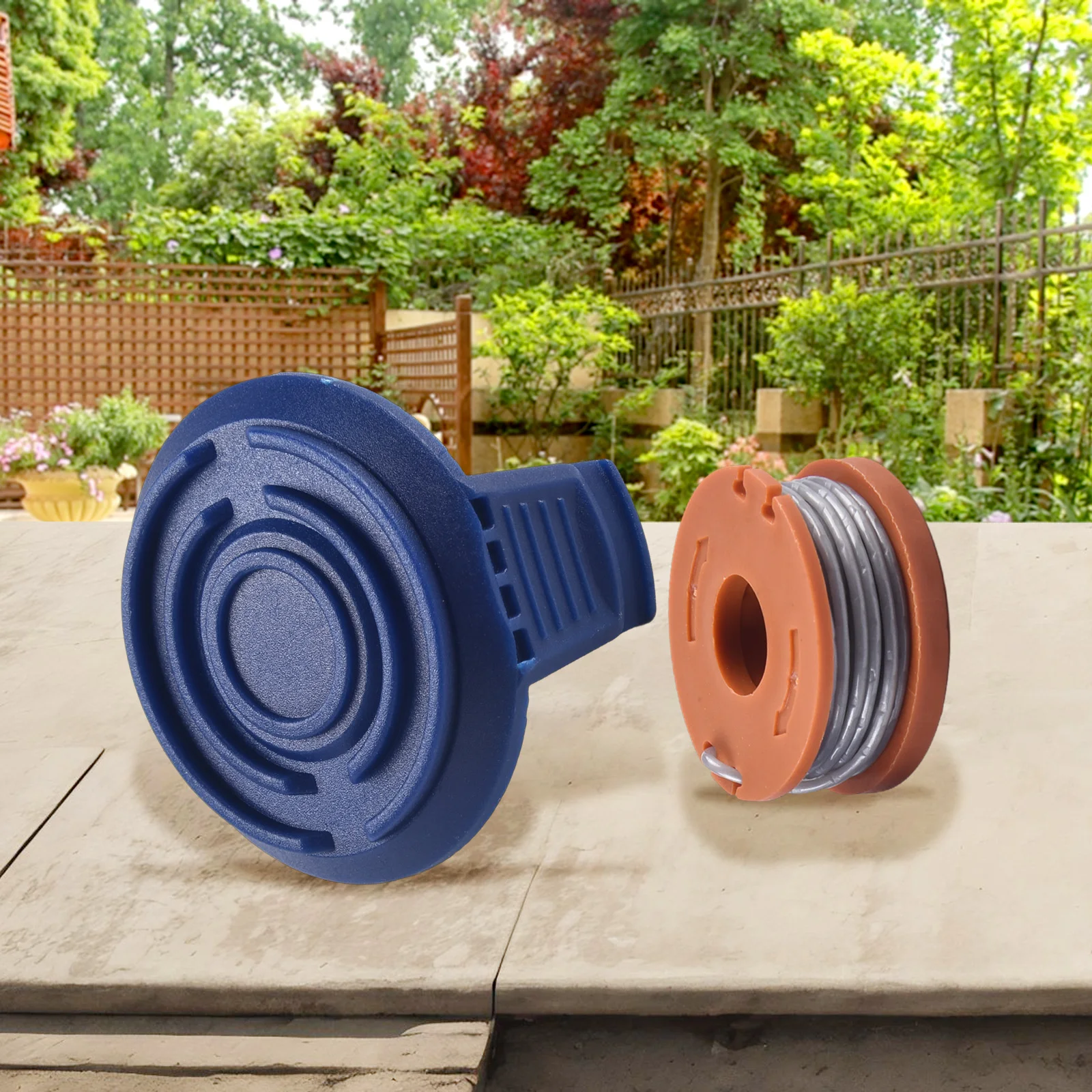 1 5 мм 1x2 м крышки катушек для MacAllister MGTP18Li триммеры садовая трава газонокосилки