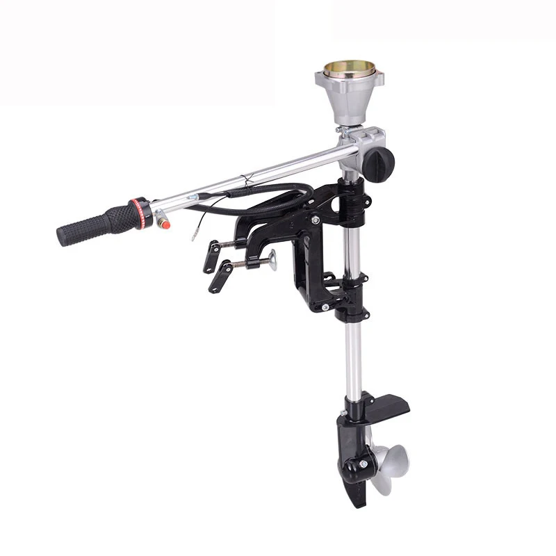 Преобразование бензиновой косилки в кронштейн двигателя с электроподвесным