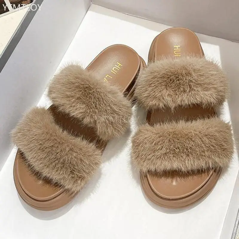 

Новинка весна-осень 2023, модная мягкая нескользящая обувь, домашние Повседневные тапочки Ytmtloy, женские сандалии, Zapatillas Mujer Casa