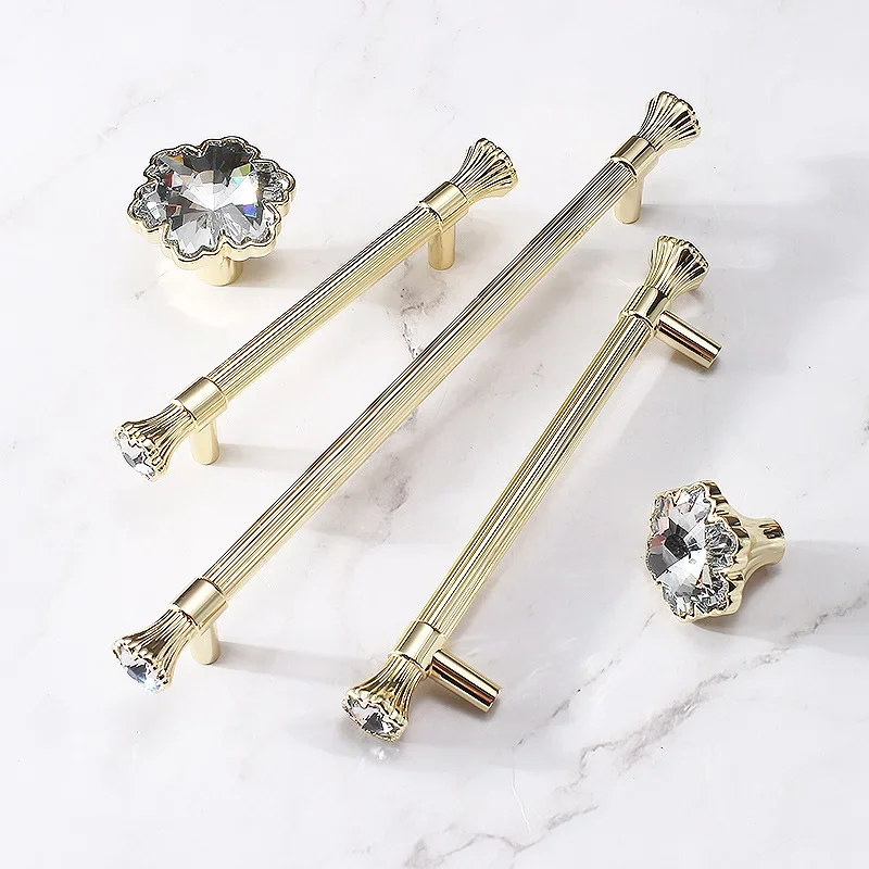 Современная минималистичная дверная ручка шкафа французская