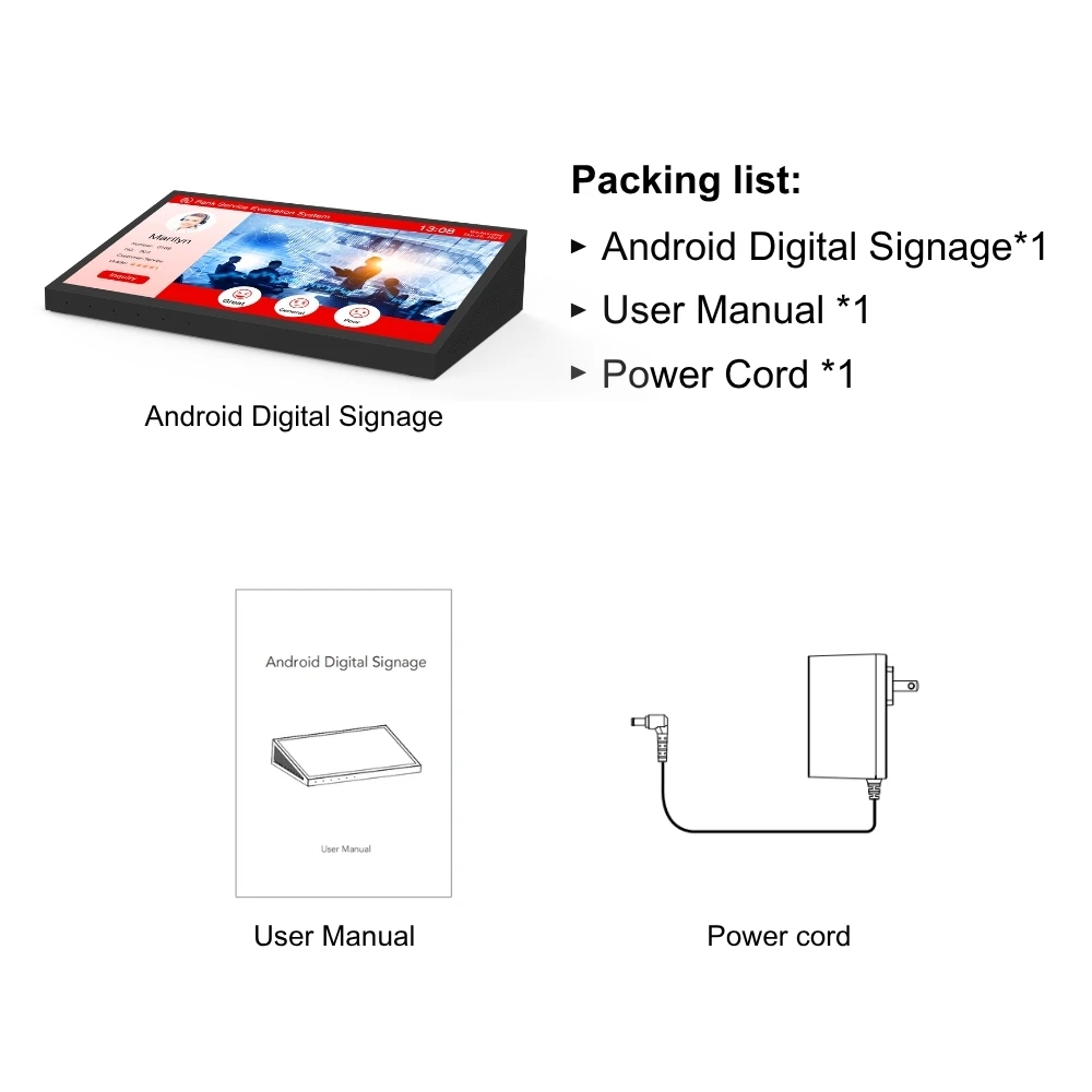 Фото Планшет NFC Poe, Android, 15 дюймов, Android15, 10-точечный емкостный сенсорный экран, цифровая вывеска для заказа, киоск, дисплей розничного магазина №3