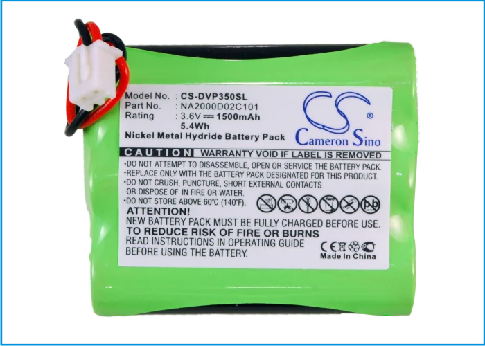 

CS 1500mAh Battery For Dual NA2000D02C101 Dual DVD-P350