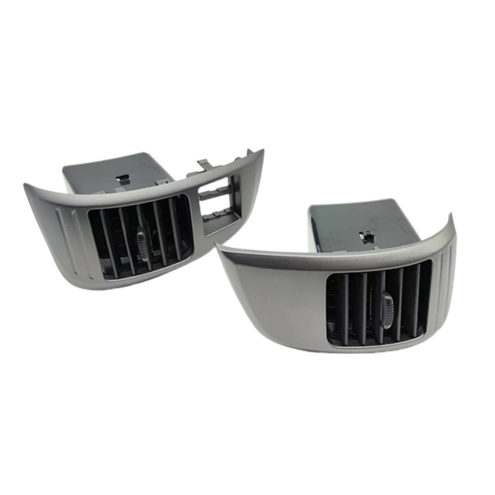 

Conditioner Air Outlet Panel Air Conditioning Air Outlet 4pcs Air Conditioner Outlet Black Car Plastic