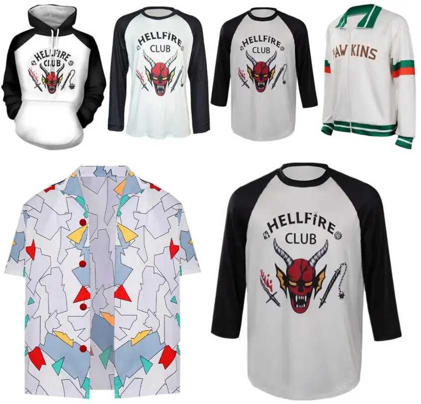 

Anime Cartoon 3D Printing Stranger Things 4 Summer Hoodie Tshirt Women Men Graphic T Shirt Cosplay Costume Tee