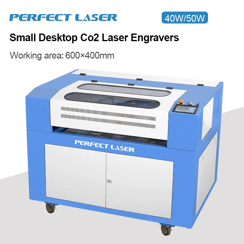 

60W 50W Laser cut wedding invitation card co2 laser router PEDK-6040 cutting engraving machine for wood leather acrylic