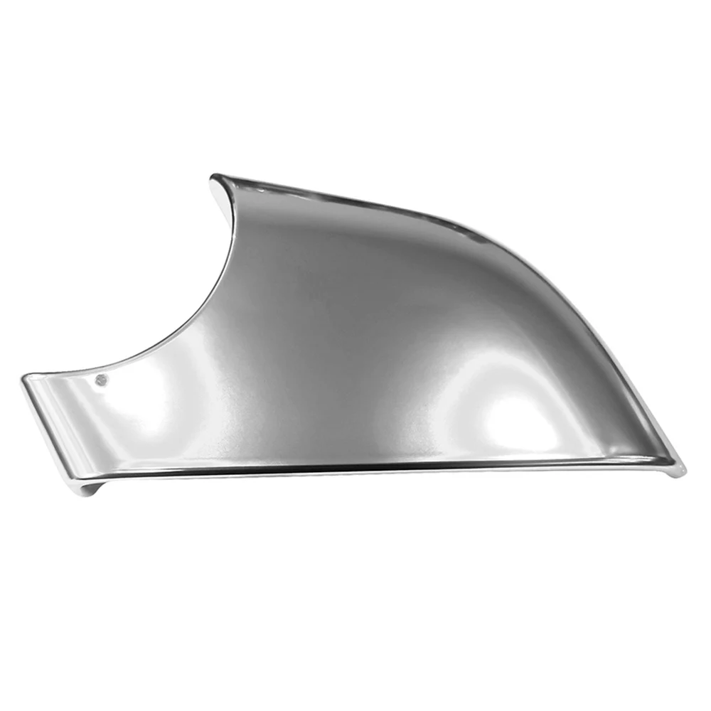 

Car Left Side Chrome Rearview Mirror Bottom Lower Holder Cover for Tesla Model 3 2017-2021