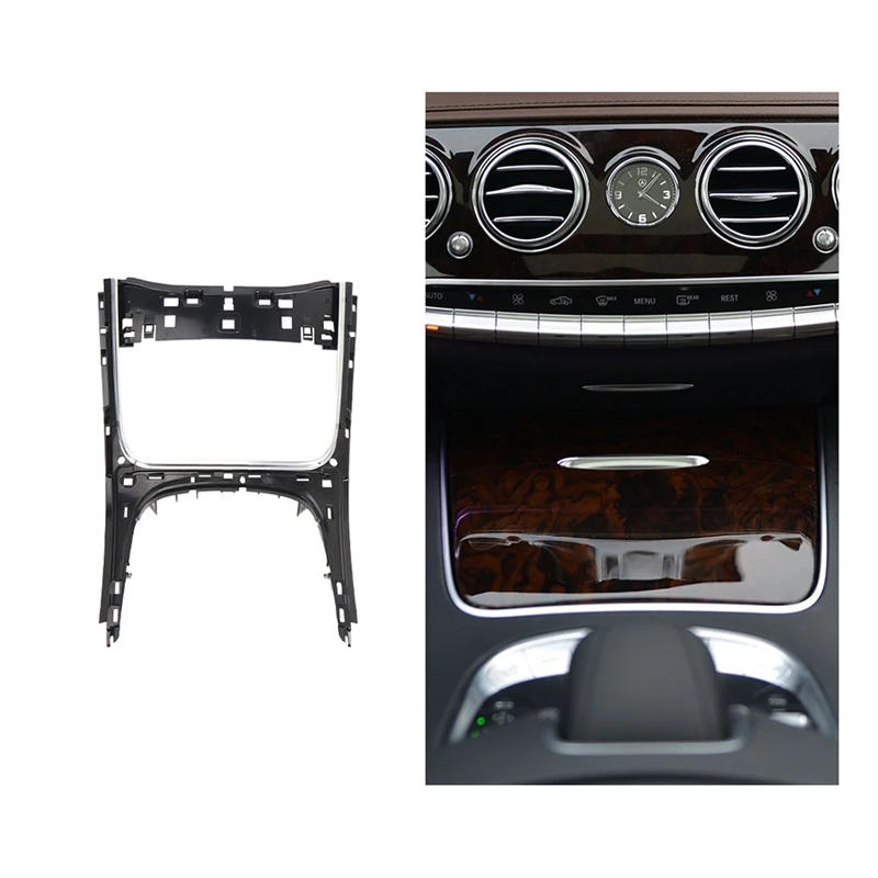 

2226804304 Car Central Water Cup Frame Trim For Mercedes Benz W222 W217 2014-2020