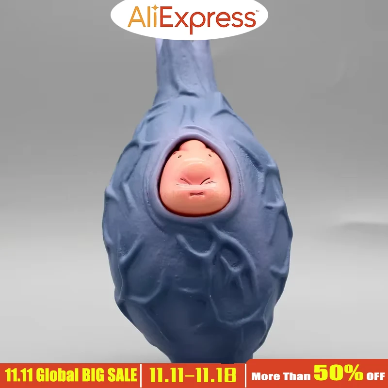 Фото Dragon Ball Z Фигурка Majin Buu Фигурка Dragon Fruit Pitaya Boo Demon Egg Аниме Фигурка 13 см Статуя из ПВХ Модель Кукла Декор Игрушка в подарок №5