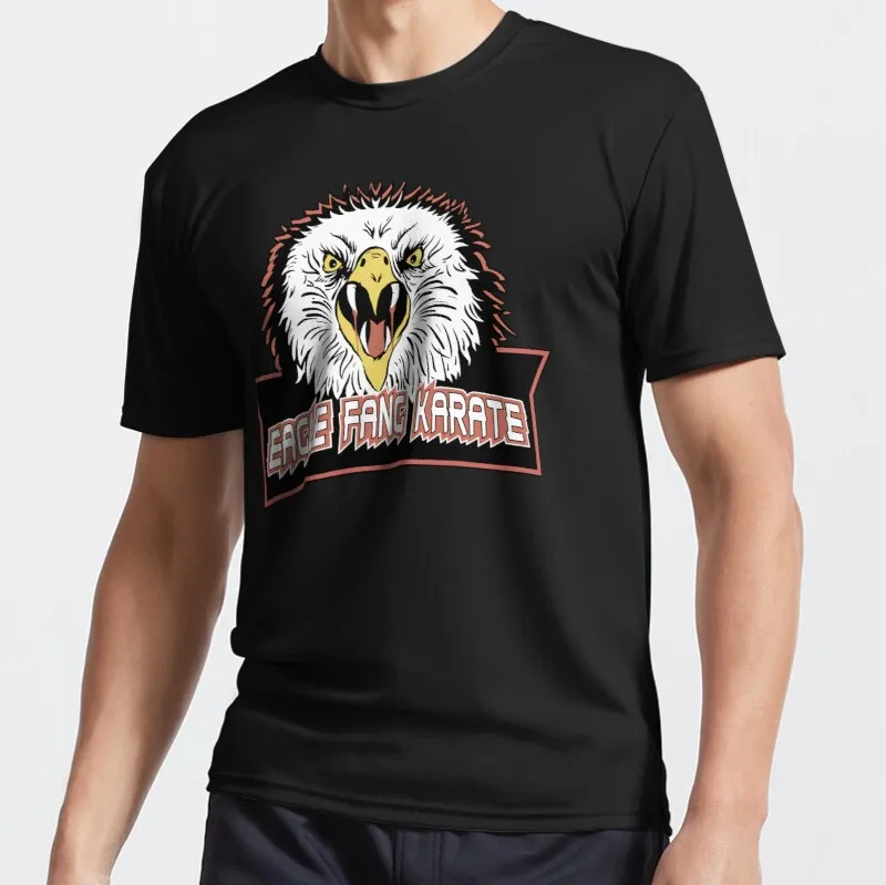 

Новинка, футболка Eagle Fang с изображением каратэ, хлопковая футболка, мужские футболки, индивидуальная футболка унисекс с цифровой печатью для подростков