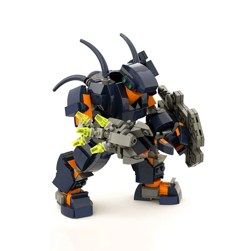 Moc 436 шт. Halo Infinite: Модель охотничьего монстра строительные блоки креативная сборка