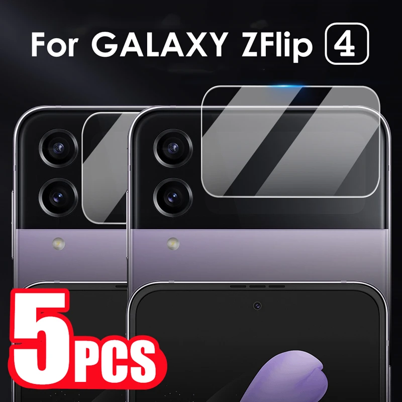 

Для Samsung Galaxy Z Flip 4 5G закаленное стекло, защитная пленка на заднюю панель ZFlip4, полное покрытие экрана, Защитная пленка для объектива камеры