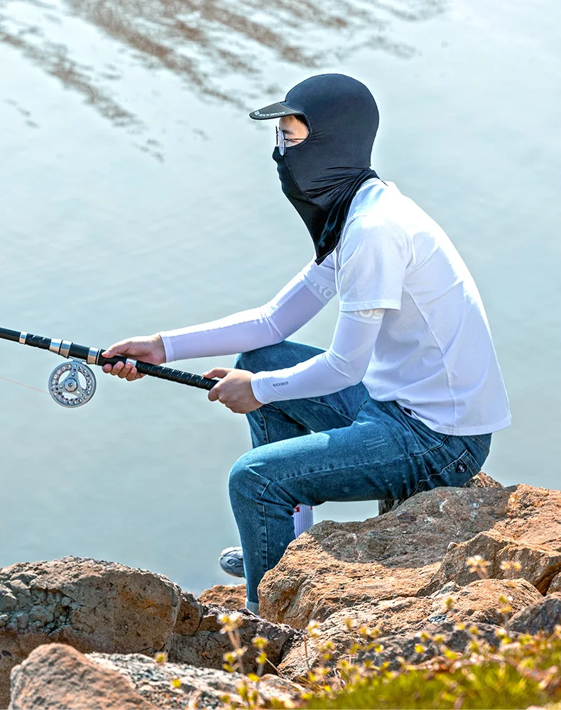 

Sunscreen riding headgear face mask full face ice silk scarf summer men's face towel motorcycle fishing cap