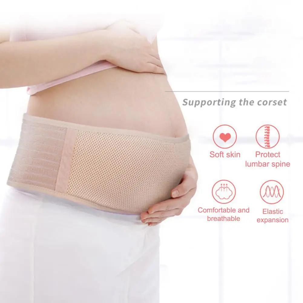 

Prenatal Support Belt Safe Portable Quick Effect for Female Maternity Pregnancy Supporter Pregnant Abdomen Belt
