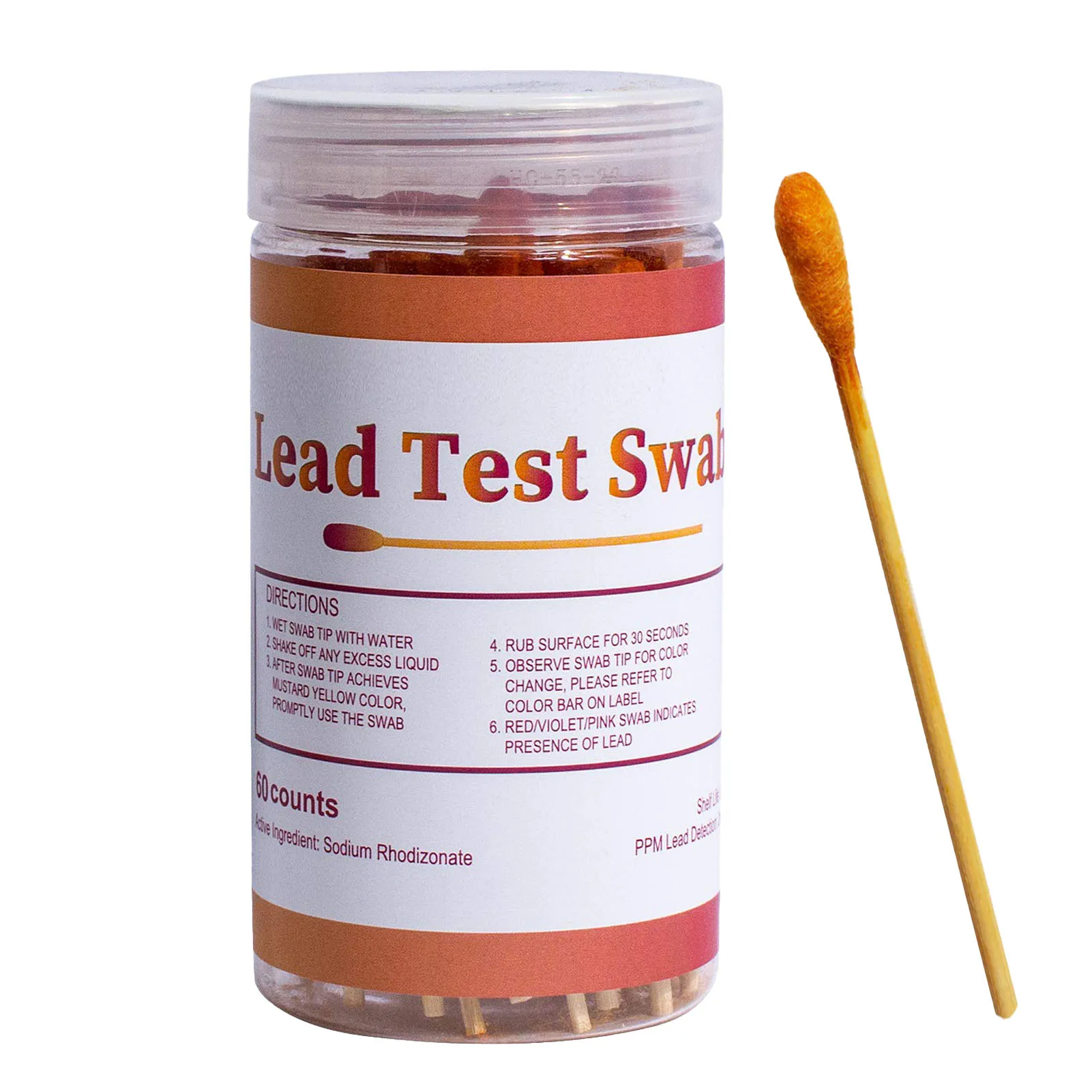 

Lead Paint Test Kit 30-PiecesLead Test Kit With Testing Swabs Instant Lead Test Kit For All Painted Surfaces Ceramics Dishes