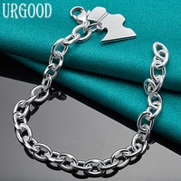 925 sterling silver dog pendant chain bracelet for women men party engagement wedding fashion jewelry