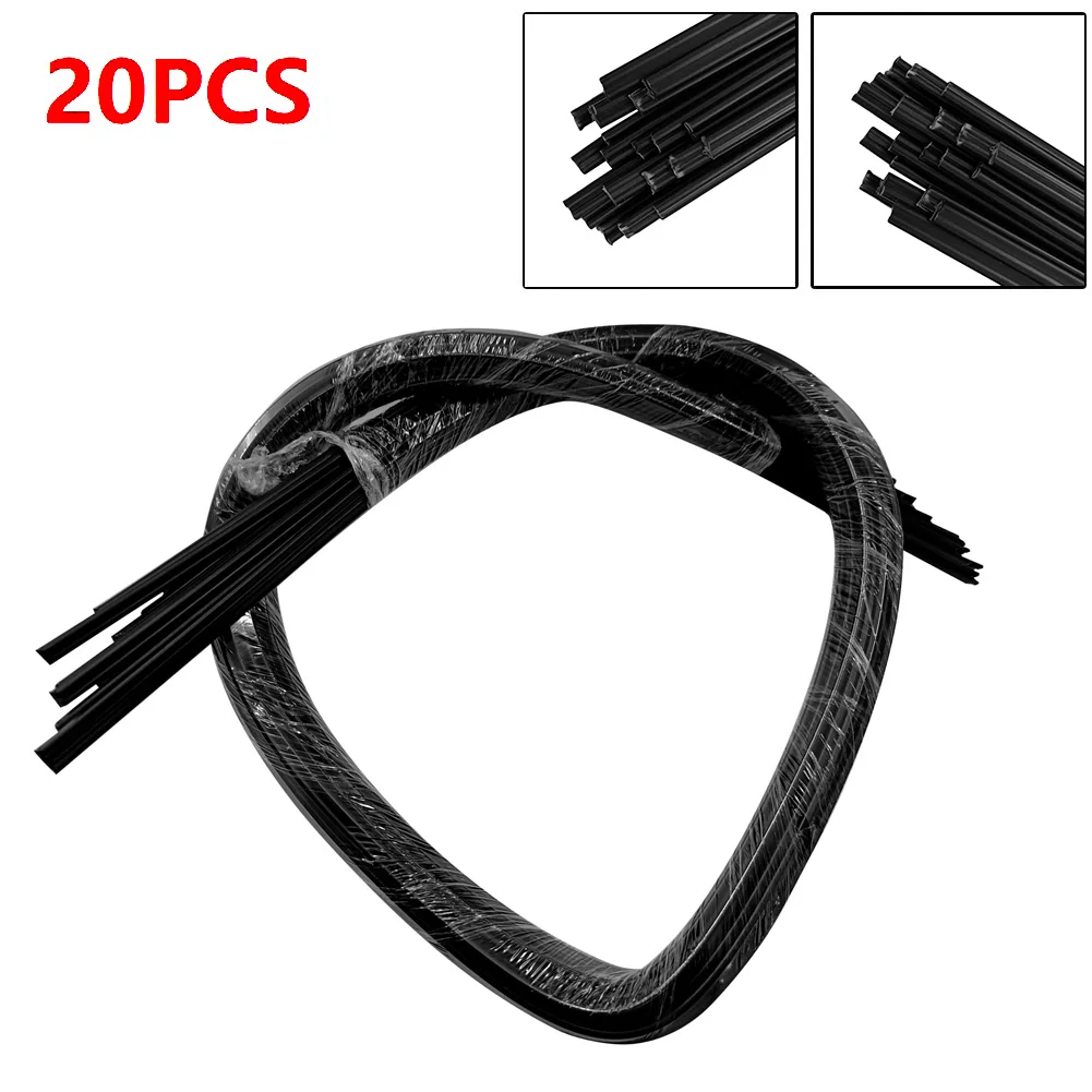 2021 New Black Hot Air Gun PP Welding Rods Welding Tool Plastic Welding Gun 2.5mm X 5mm X 1000mm 40pcs Cheap Best High Quality