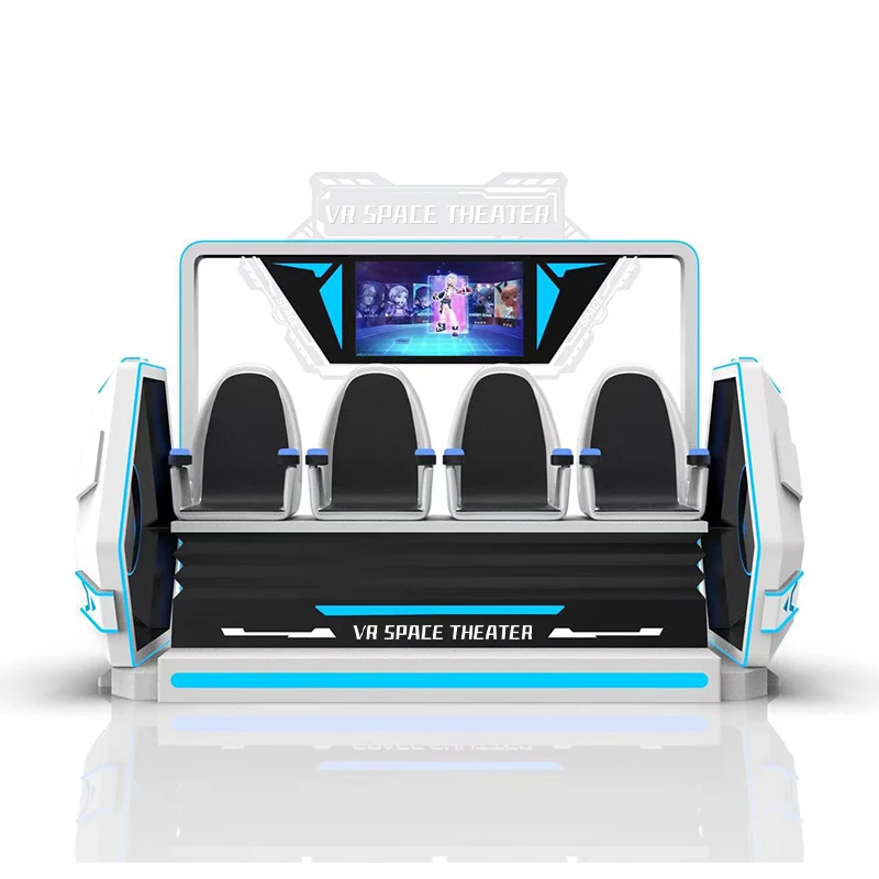 4 игрока VR семейный кинотеатр Oculeap электронный Vr-парк игровой автомат виртуальной