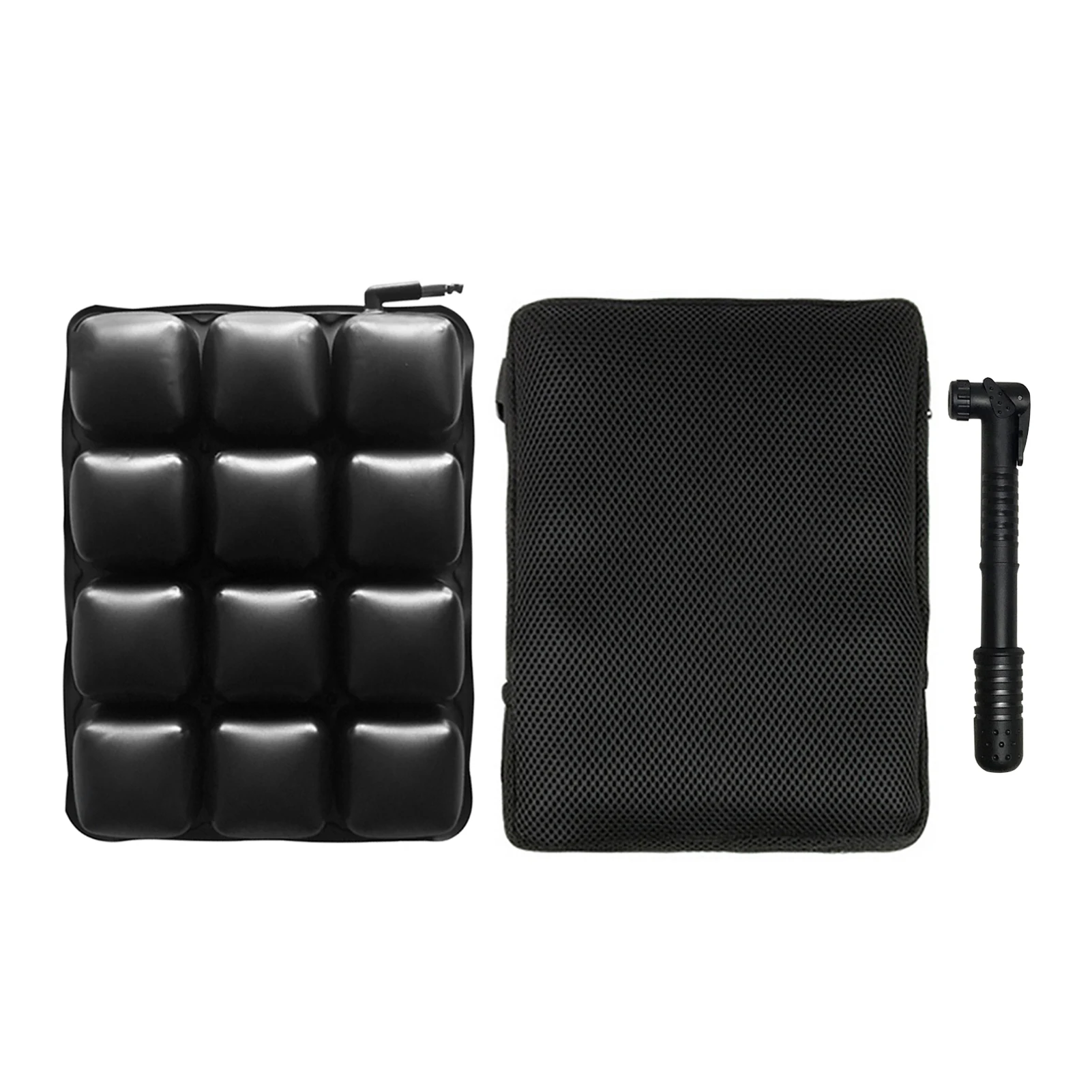 

Air Motorcycle Cushion 3D Mesh Motorcycle Pad Butt Protector Breathable Comfortable Butt Protective Cover For Long Rides Black