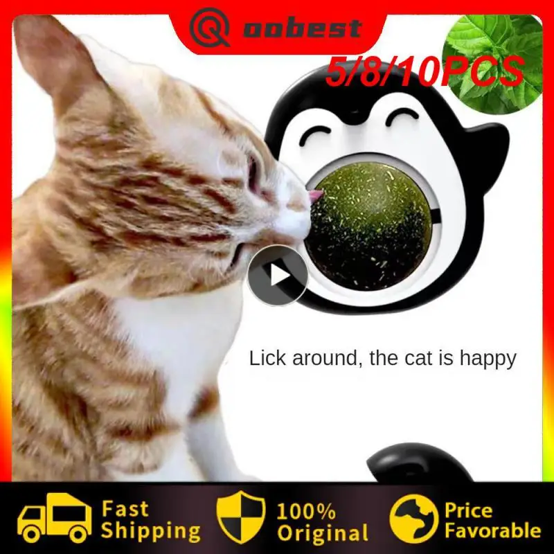 

5/8/10PCS Toys For Cats Cat Toy Bite Resistant Pet Cat Mint Self Hi Grinding Teeth Interactive Cat Toy Pet Supplies 2023