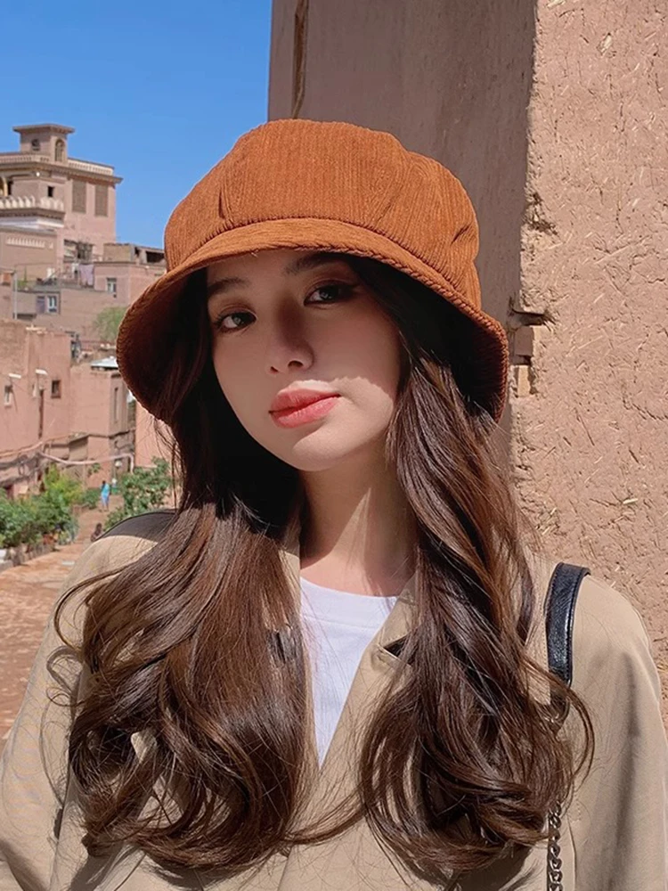 Binyou Black Big Head Circumference Fisherman Hat Female Winter New Korean Sle Versatile Make Your Face Look Smaller Japan ...