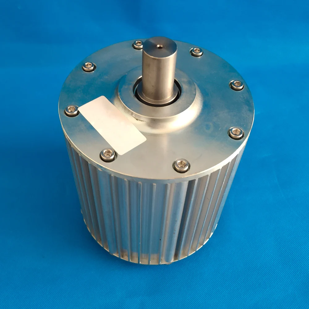 Низкоскоростной генератор с постоянными магнитами 10 кВт 20 48 В 96 220 380 3-фазные