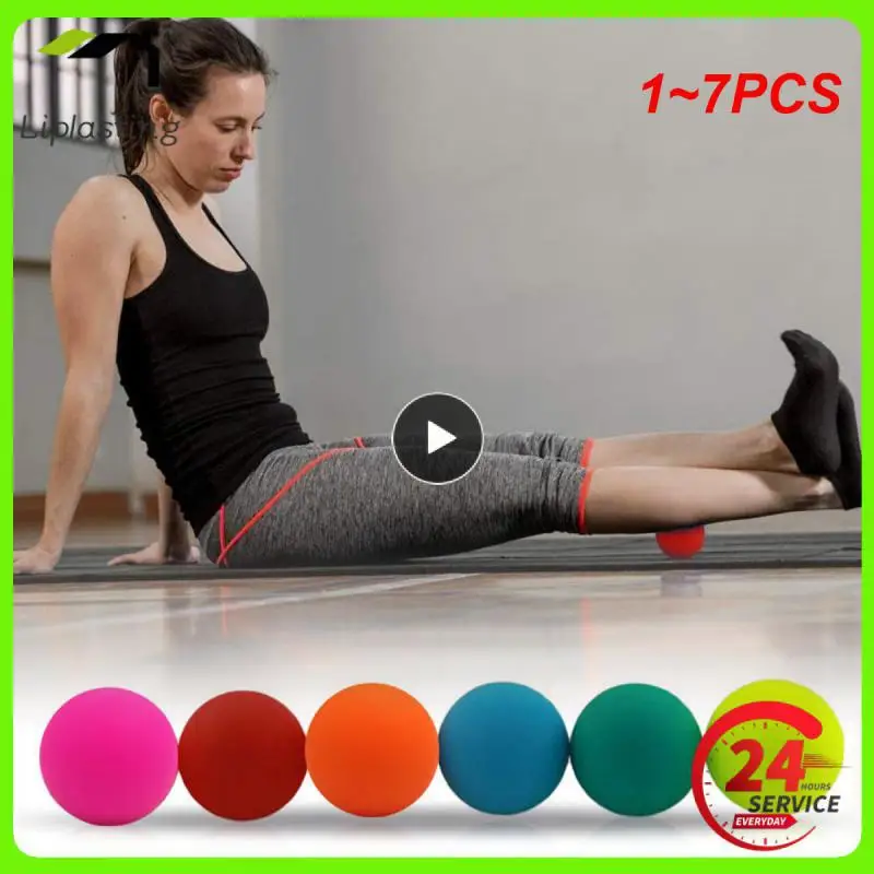 

1-7 шт., силиконовый Массажный мяч для ног, 63 мм