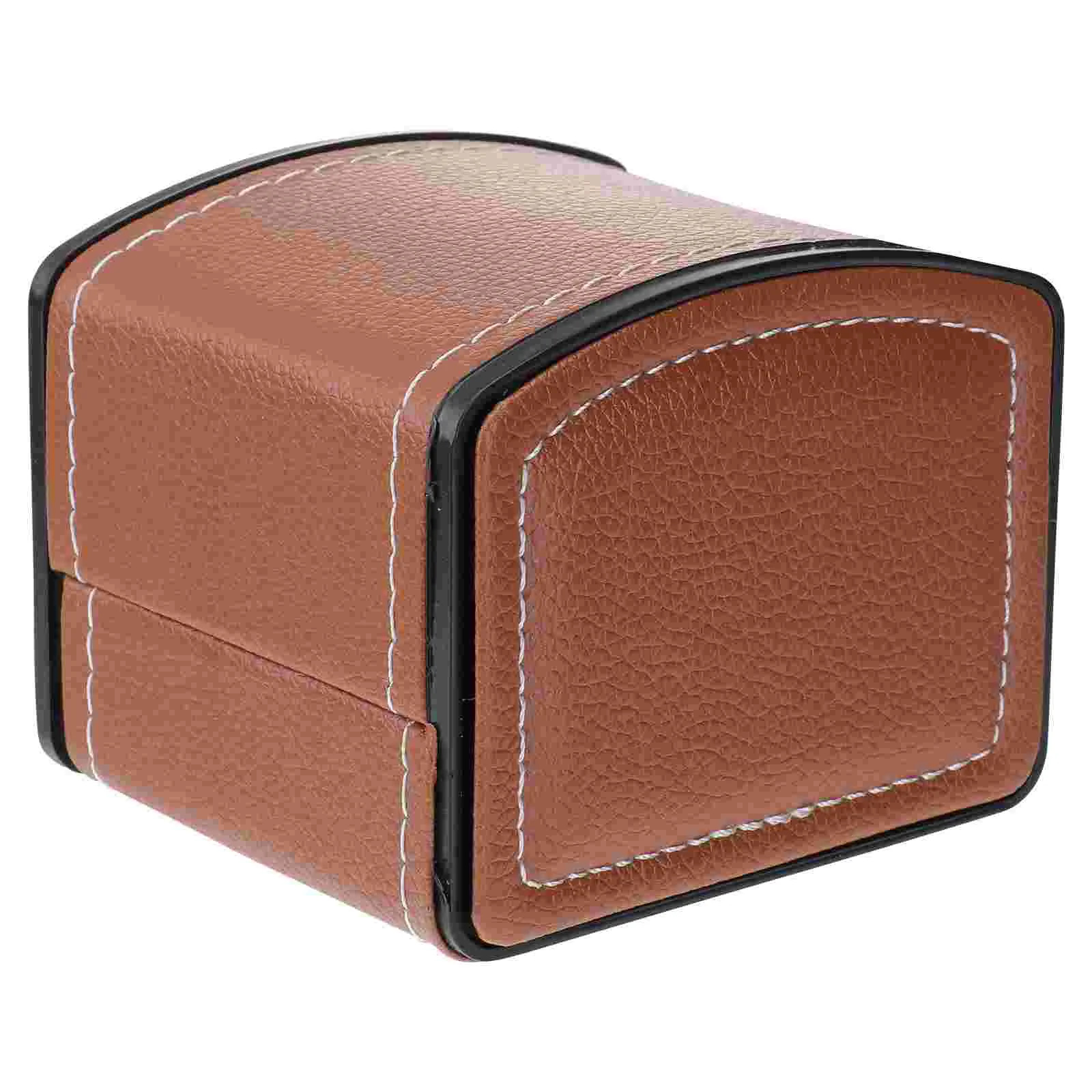 

Watch Gift Box Men Jewelry Storage Organizer Single Travel Case Display