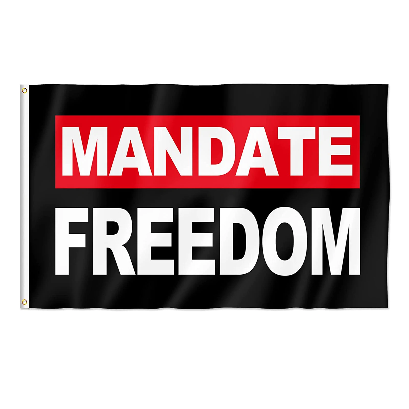 

Mandate Freedom Flag 3 X 5 Ft Decorative Polyester Flags With Metal Grommet Outdoor Indoor Decors No Mandates Medical Freedom
