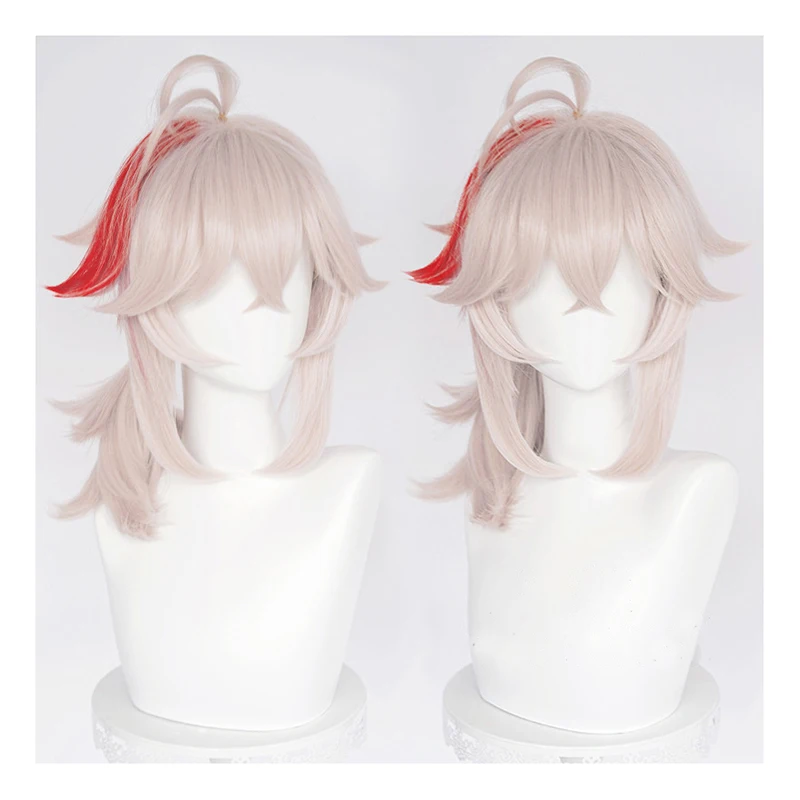 

Genshin Impact Kazuha Cosplay Wig Game Heat Resistant Synthetic Hair Anime Cosplay Wigs + Wig Cap