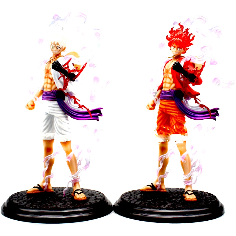 

Anime One Piece Gk Figure Standing Sun God Nika Gear 5 Luffy Action Figurine Monkey D Luffy Statue Collectible Model Doll Toys