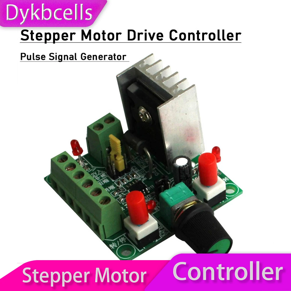 

Dykbcells Stepper Motor Drive Controller Motor Speed Regulator Pulse Signal Generator PWM Motor Driver Forward / reverse control