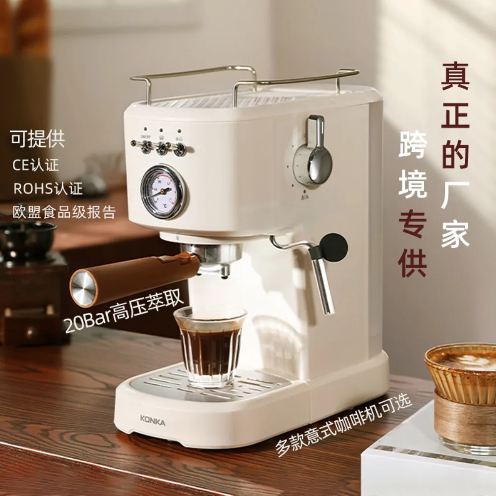 Italian coffee machine semi-automatic extraction Espresso machine household small handle capsule coffee machine coffee maker