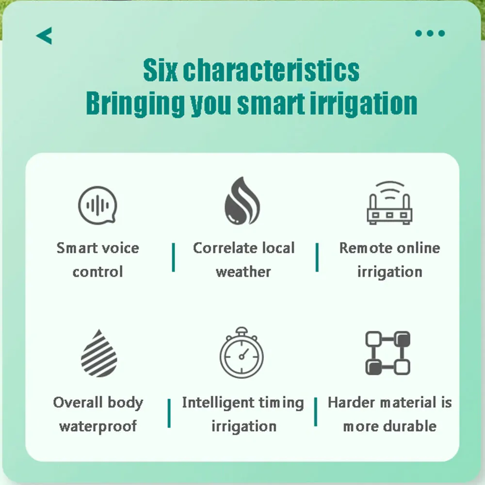 Tuya Drip Irrigation System Wifi Automatic Watering Timer Watering Valve Garden Wifi Smart Watering Work With Alexa Google