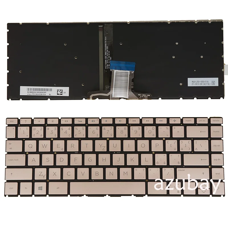 Клавиатура для ноутбука с подсветкой HP 14-cd 14- cd1000nc cd0001nc cd0006nc cd0007nc cd0013nc cd0016nc SG-93280-65A