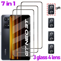 17pcsglass for realme gt neo 3t tempered glass realme gt 2 pro gt2 screen protector realmi gt master edition smartphone protective film camera lens realme q5 pro safety glasses realme gt neo 2 3 t
