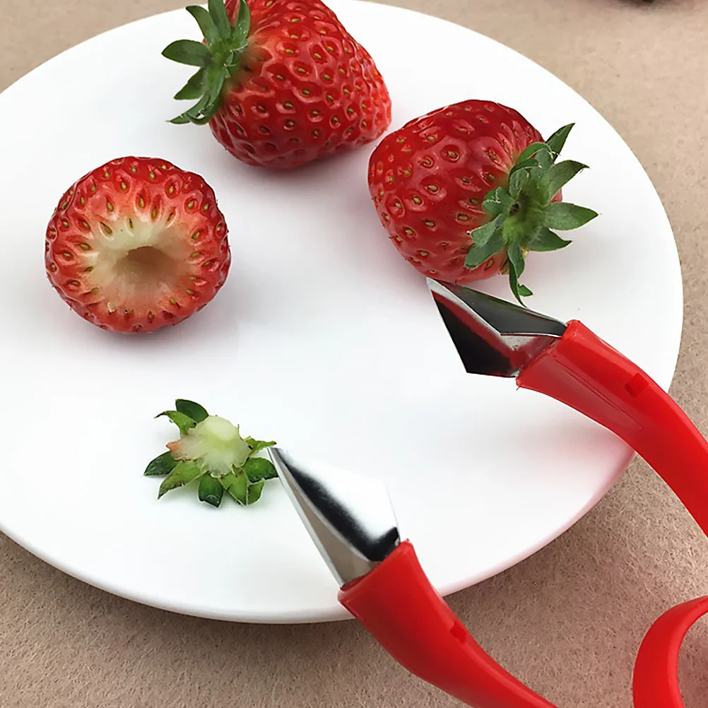 

Stem Fruit Corer Remover Strawberry Tool Huller Pineapple Separator Tomato Stems Peeler Tools Pitter Potato Picker Carrot Eye