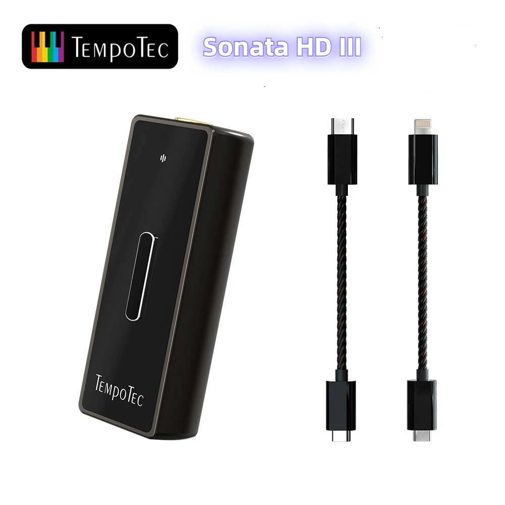 

Кабель-адаптер TempoTec Sonata HD III USB DAC Type C к 3,5 мм, усилитель для наушников, Hi-Fi декодирование для Android, ПК, MAC, iOS