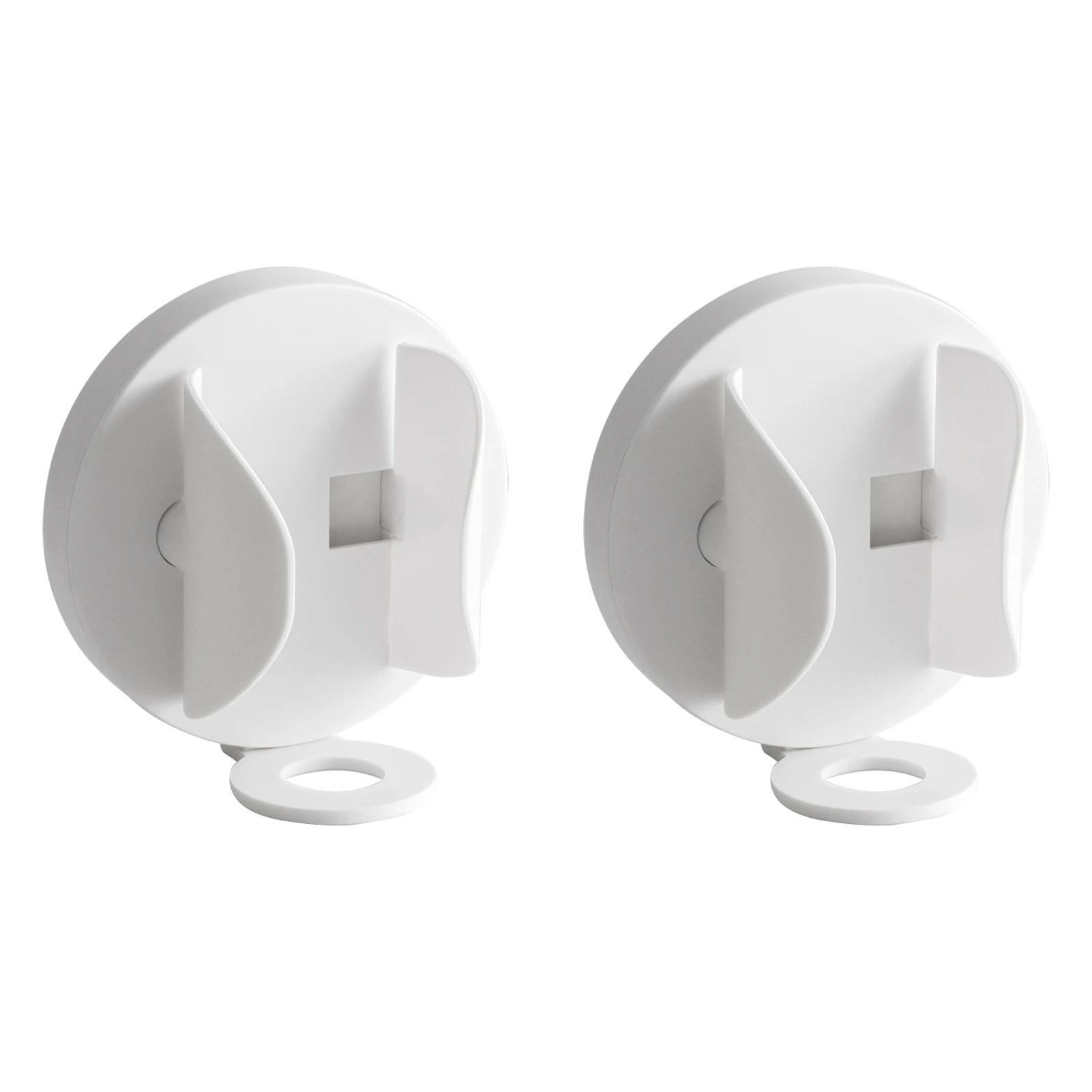 

Настенный простой органайзер для ванной комнаты, 2 шт., держатель для электрической зубной щетки, универсальный современный автоматический ...