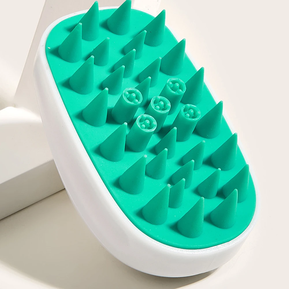 

Женская силиконовая Нескользящая расческа для массажа кожи головы