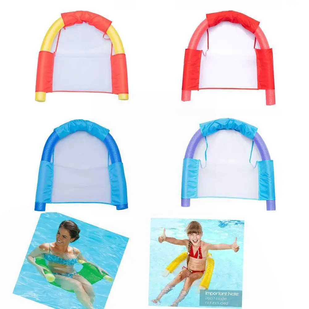 

Inflatable Foldable Floating Chair Water Swimming Lounger Bed Mattresses Swimming Air Accessory Summer Pool Q1i2