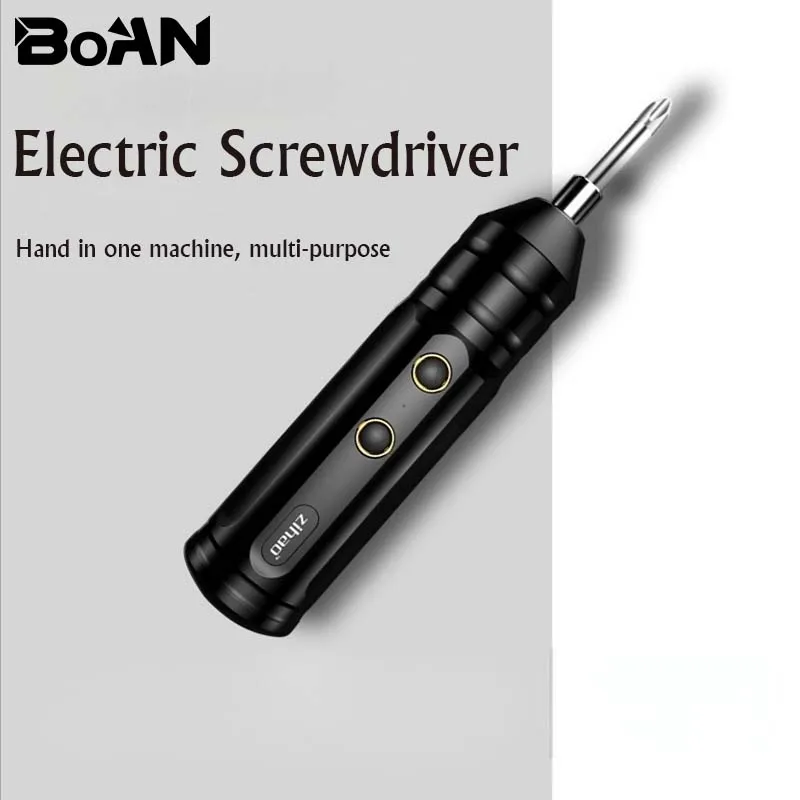 

Mini Multi-function Electric Screwdriver Household Miniature Drill Rechargeable Screw Set Cordless Screwdriver Power Tools