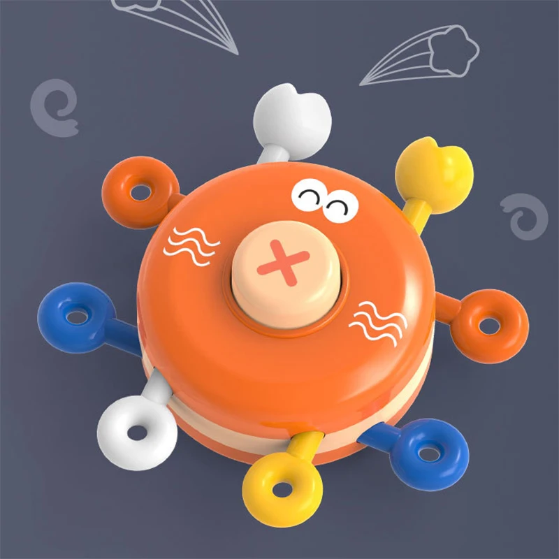 

Baby Early Education Interaction Fidget Toys Finger Push Music Crab Exercise Nimble Fingers Kids Sounding Toy Gifts