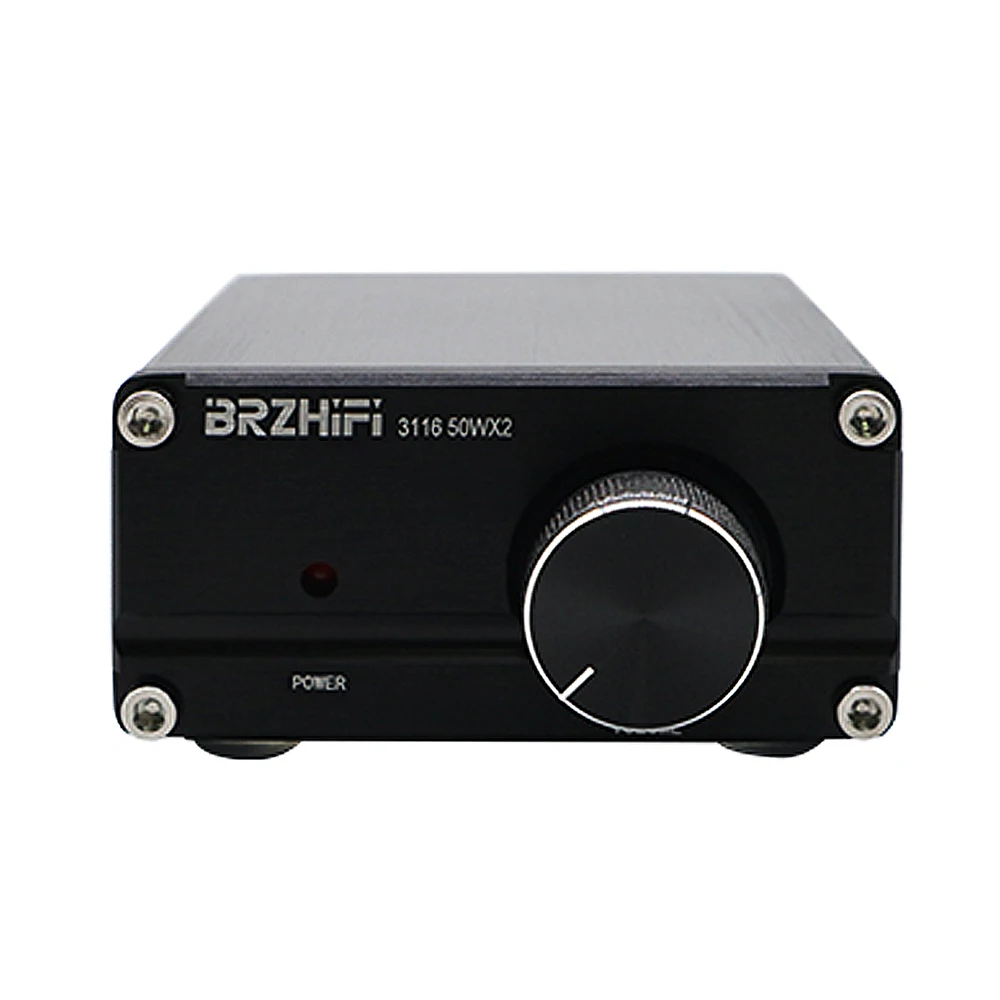 

BRZHIFI Class D 2.0 Stereo Digital Power Amplifier TPA3116 50W*2