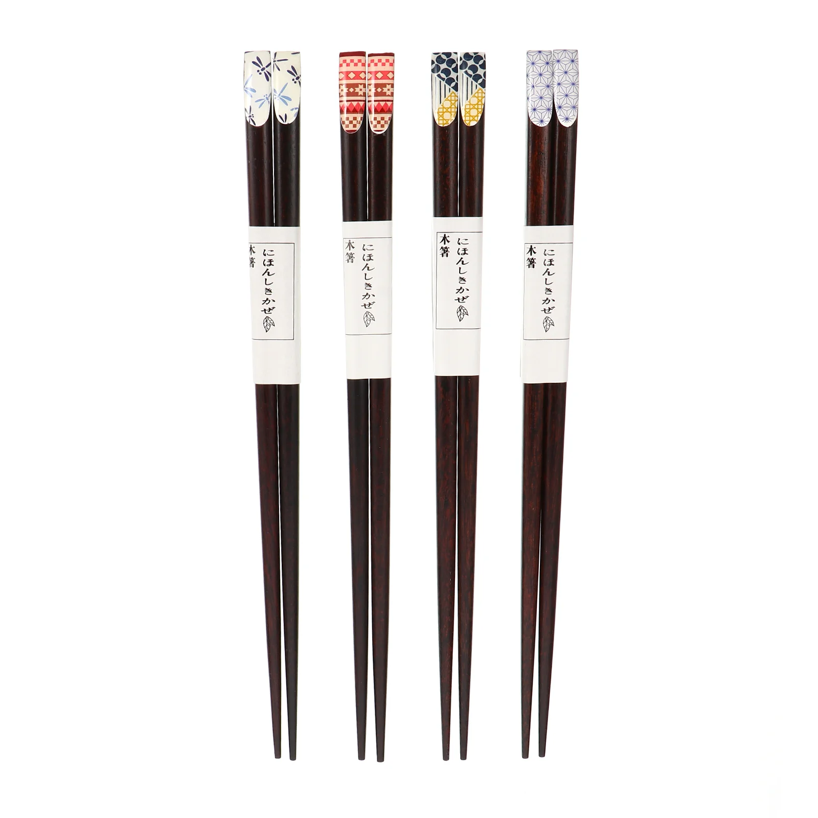 

4 Pairs Portable Chopsticks Holder Vintage Chopsticks Kitchen Wooden Tableware Kitchen Wooden Chopstick