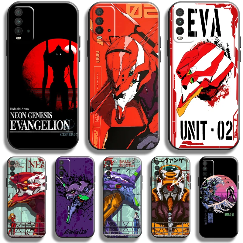 

Neon Genesis Evangelion EVA Anime For Xiaomi Redmi 10 9 9T 9A 9C 8 8A Redmi Note 10 10S 9 9T 9S 5G 8 8T 7 PRO Phone Case Back