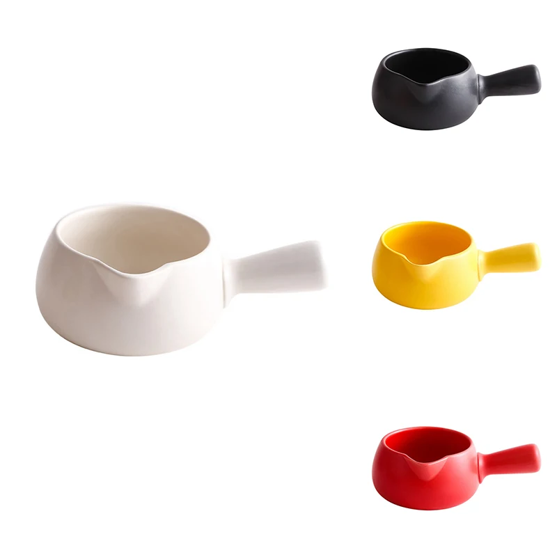 

Горшок для одной руки, подогреватель молока, согреватель масла, маленький горшок для молока, совместимый керамический горшок для подогрева,...