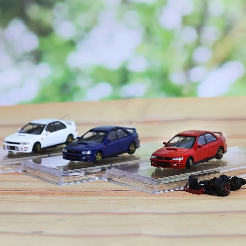 Коллекционные украшения из сплава для моделей автомобилей Subaru Impreza WRX 1994 масштаб