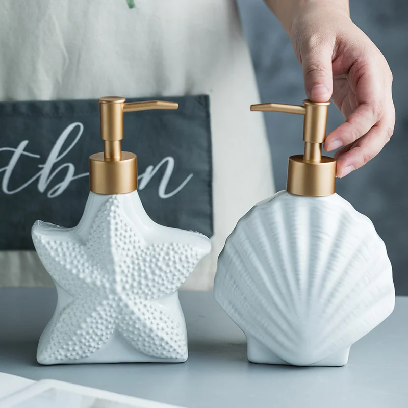 

Керамический шампунь для ванной комнаты в скандинавском стиле антибактериальный гель для рук дезинфицирующее средство Пресс бутылка для л...